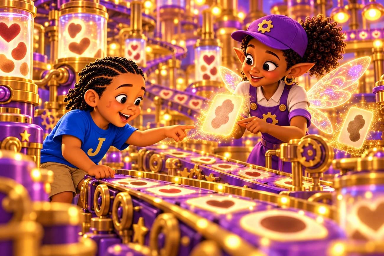 Illustration from The Birthmark Factory
